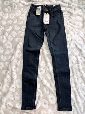 Prana Women’s Skinny Jeans - Black Wash Size 25 / 0 NWT E16